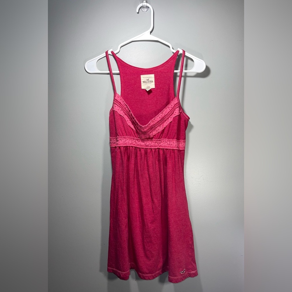 Hollister magenta pink tunic tank top